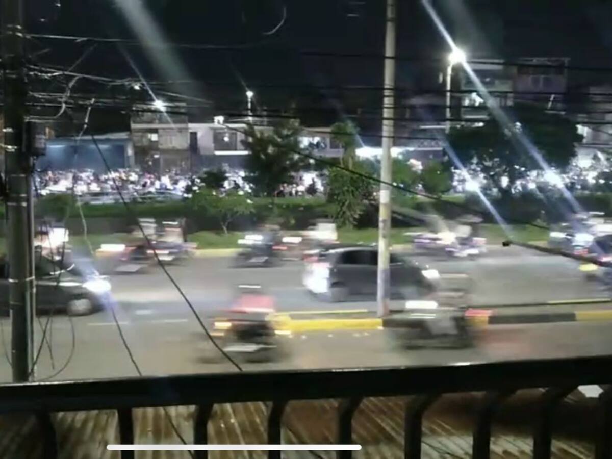 “Caos y anarquía”, Movilidad Cali por caravana de motos