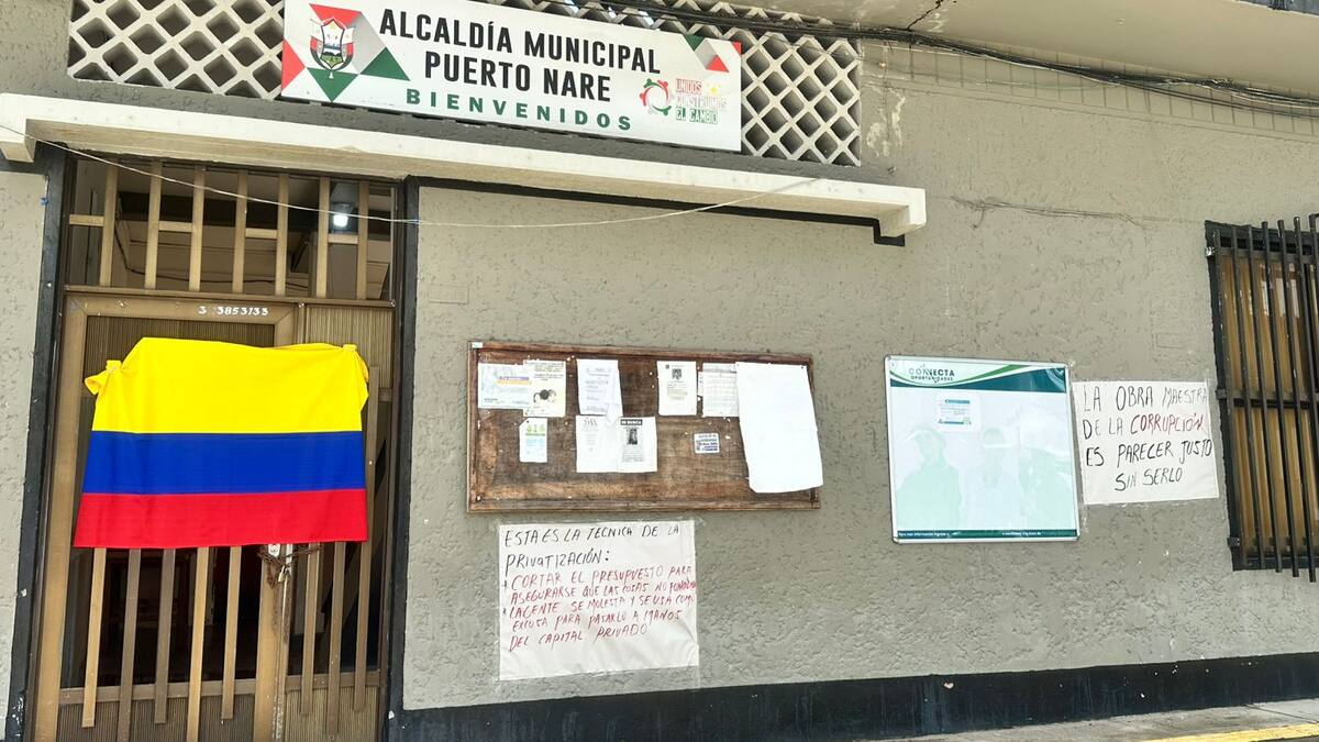 Alcalde de Puerto Nare denunció la intimidación a funcionarios de la empresa de servicios públicos