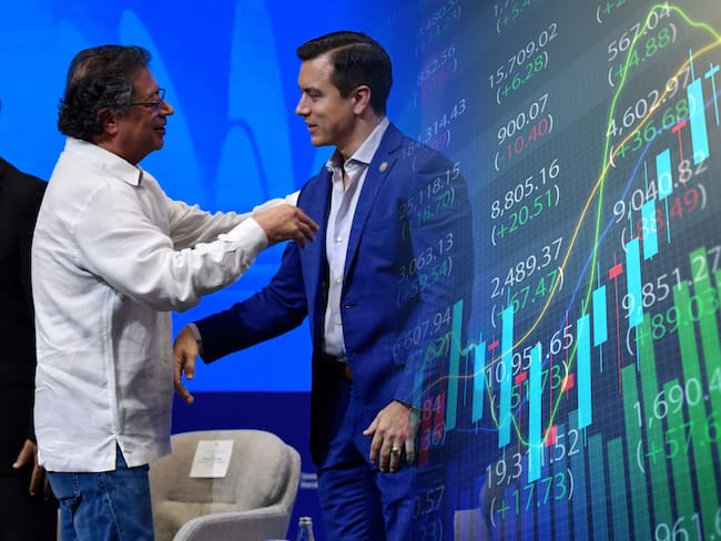 Los principales productos que Colombia envía a Ecuador, y que resultarían más afectados por los aranceles de Daniel Noboa, corresponden a sectores como el energético, agroindustrial y agropecuario.
(Foto: Caracol Radio / Getty)