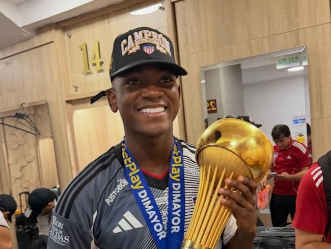 Joel Canchimbo, jugador de Junior de Barranquilla / @joel_canchimbo