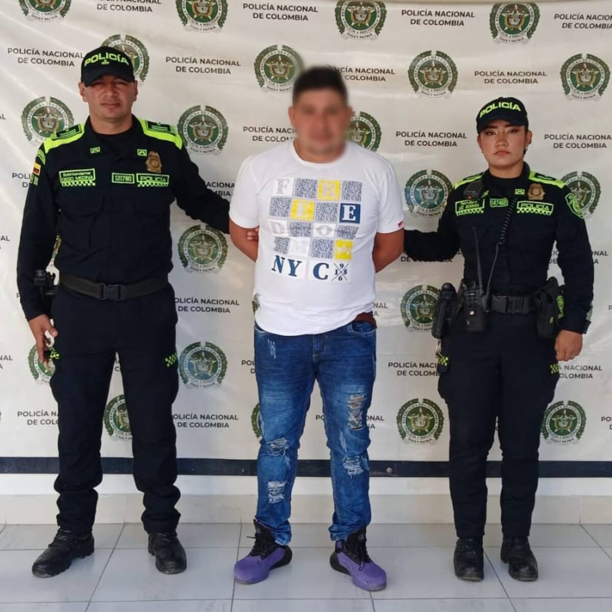 La Policía capturó a un hombre en Campoalegre por concierto para delinquir