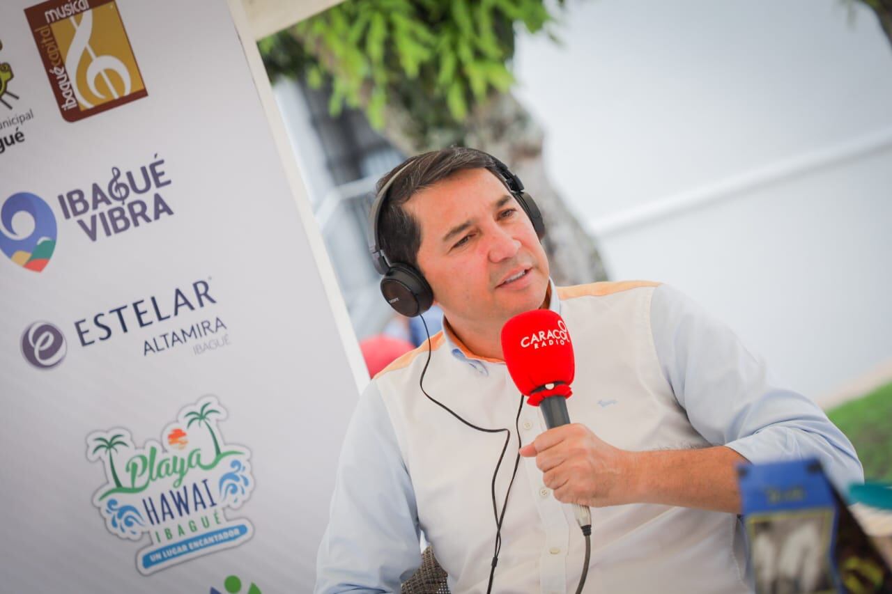 Andrés Hurtado, alcalde de Ibagué