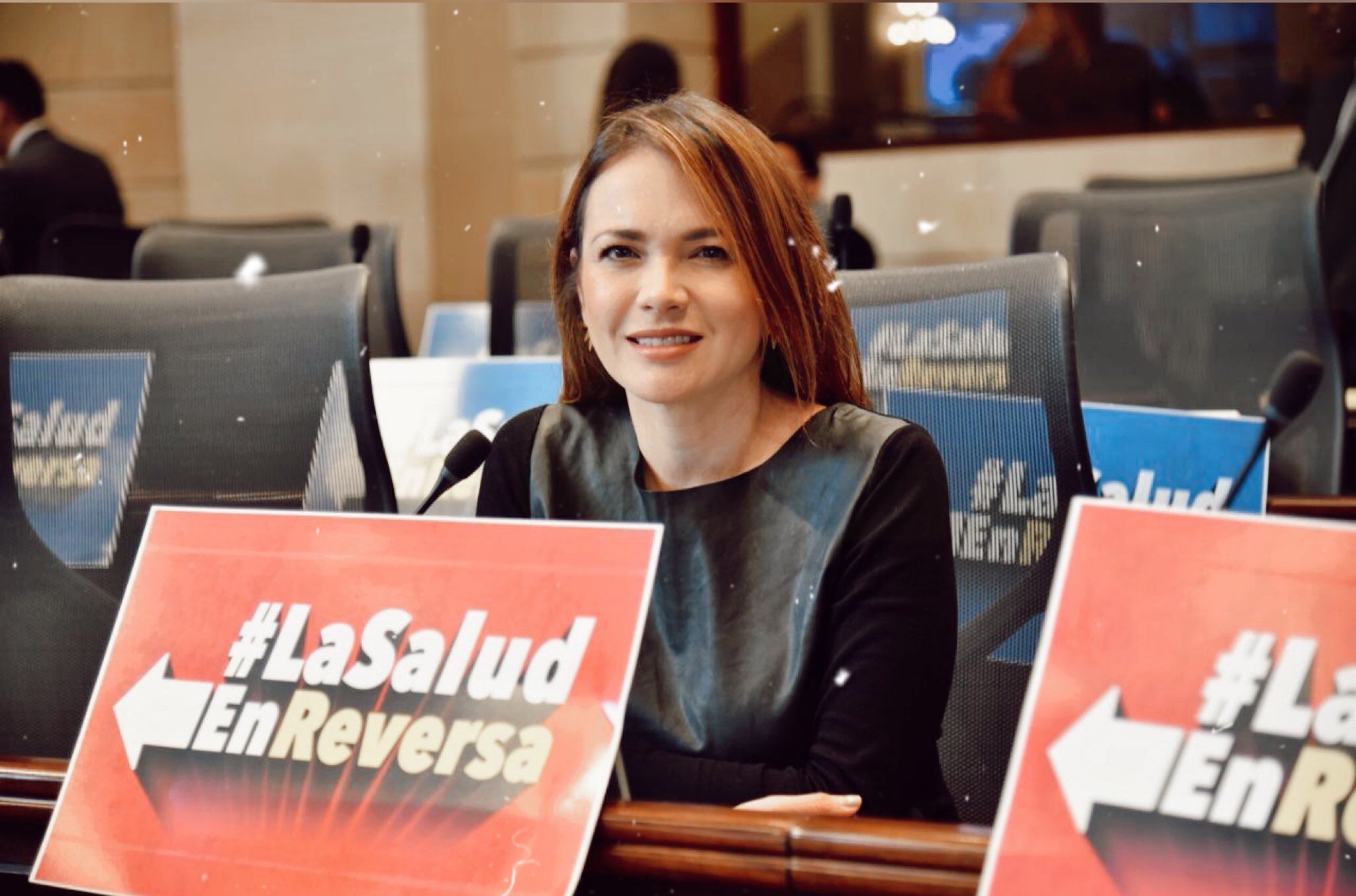 Carolina Arbeláez, representante a la Cámara. Foto: Twitter @kroarbelaez