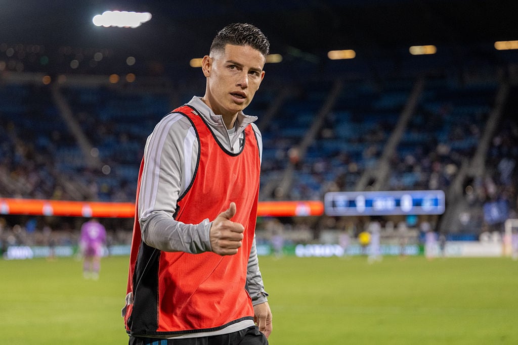 James Rodríguez en el Minnesota. (Photo by Lyndsay Radnedge/ISI Photos/ISI Photos via Getty Images)