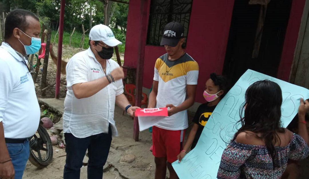 Alcalde Luis Emilio Correa. 