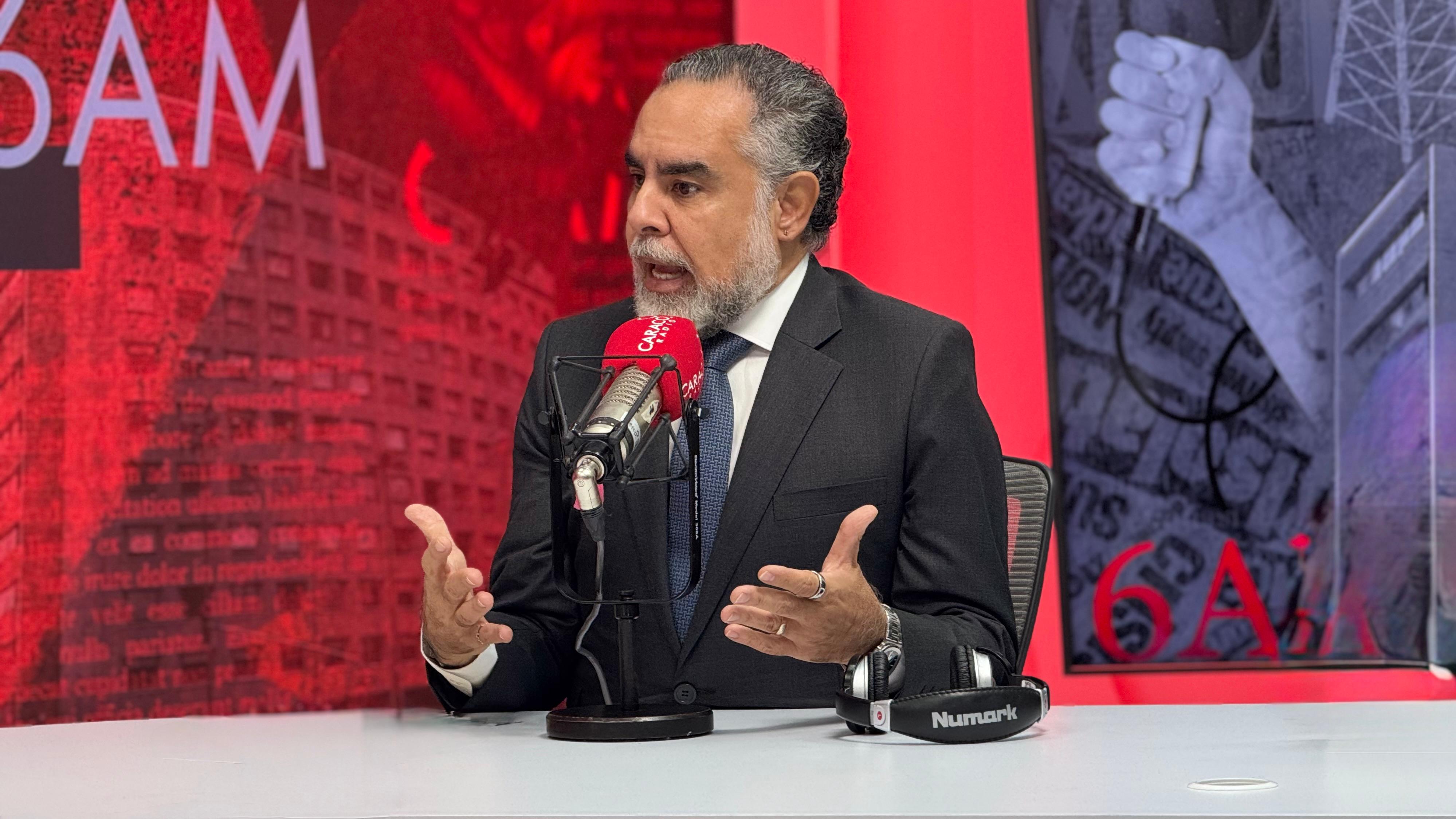 El ministro del Interior, Armando Benedetti