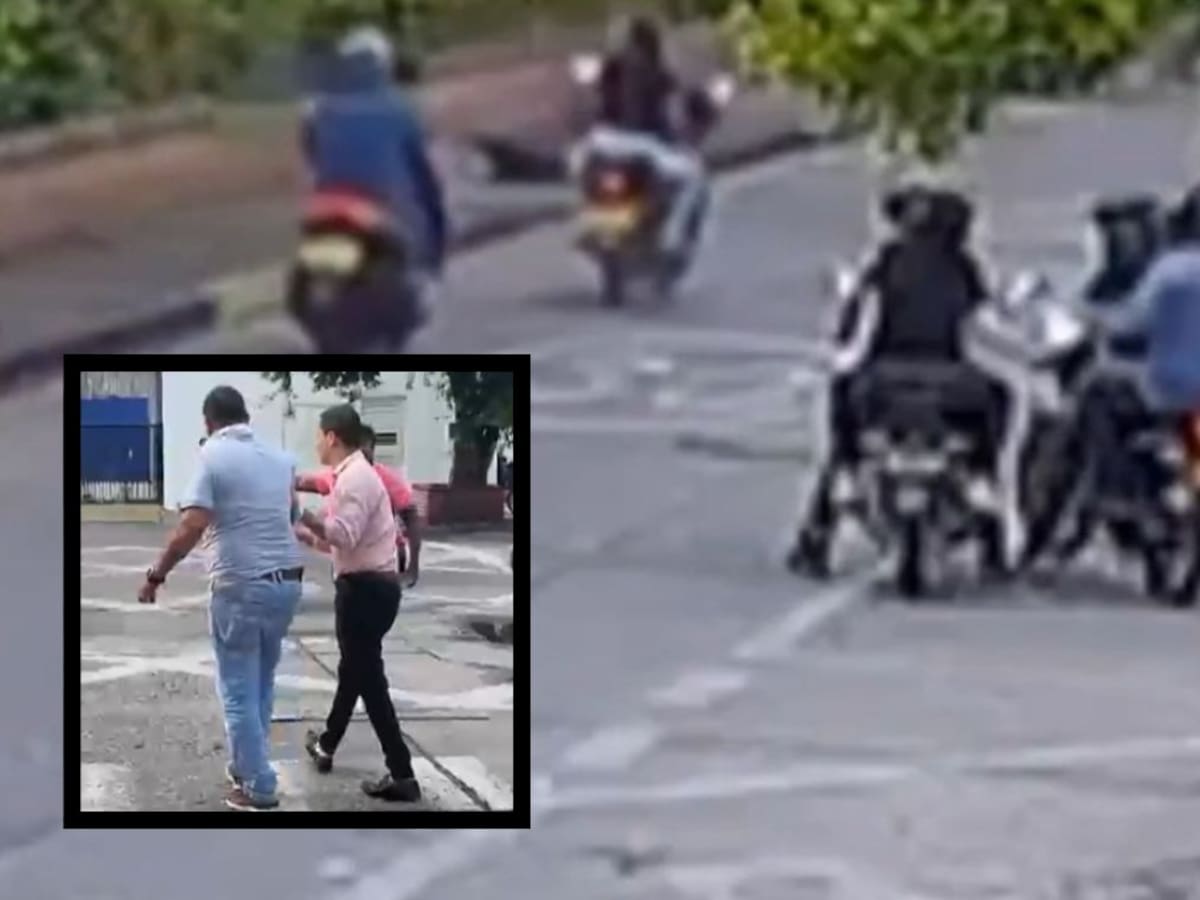 VIDEO: Millonario fleteo en Barrancabermeja dejó a un hombre hospitalizado