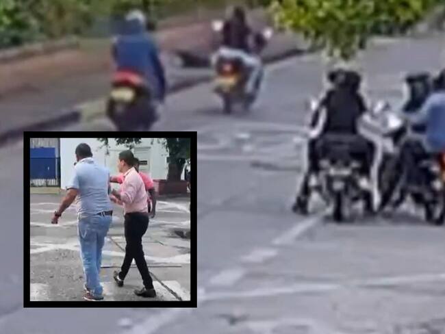 VIDEO: Millonario fleteo en Barrancabermeja dejó a un hombre hospitalizado