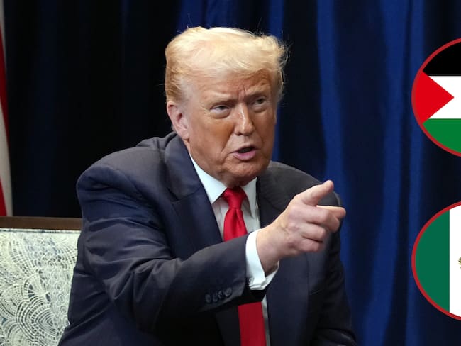 Donald Trump. Foto: Andrew Harnik.México. Palestina. Fotos. Getty Images