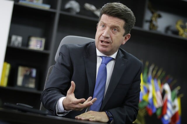 Ministro de Defensa, Diego Molano. Foto: Colprensa.