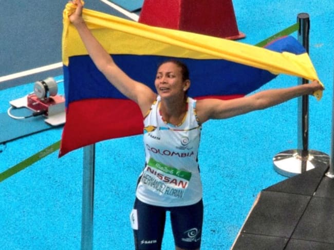 Martha Hernández alcanzó la primera medalla de Colombia en los Juegos Paralímpicos