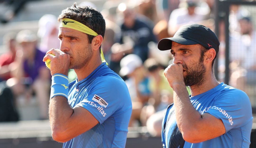 Robert Farah y Juan Sebastián Cabal han disputado dos finales sobre polvo de ladrillo este año.