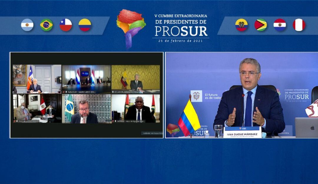 Cumbre presidentes PROSUR