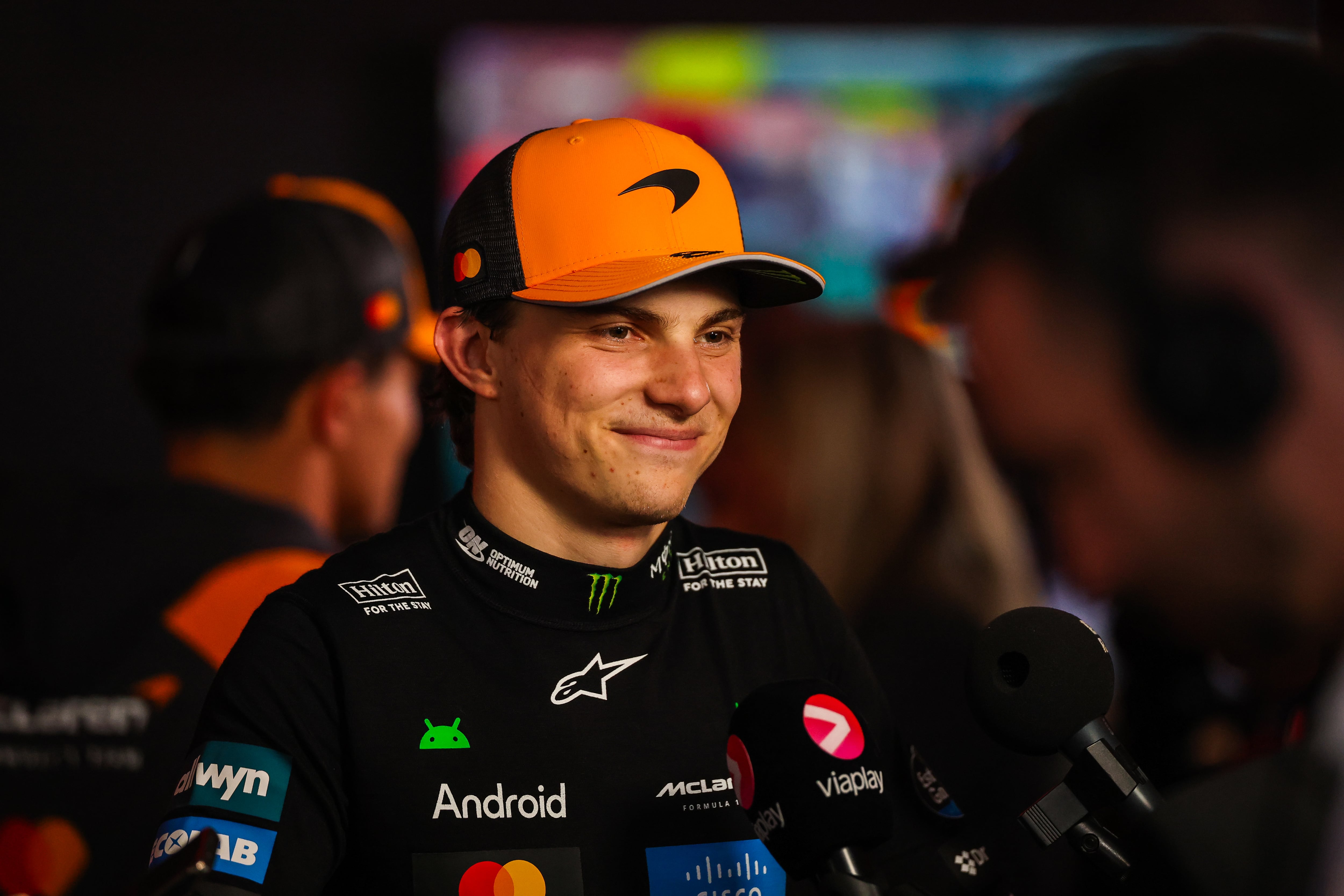 McLaren celebra la victoria de Piastri en el GP de Países Bajos de la F1, pero sufre por Norris. (Photo by Kym Illman/Getty Images)