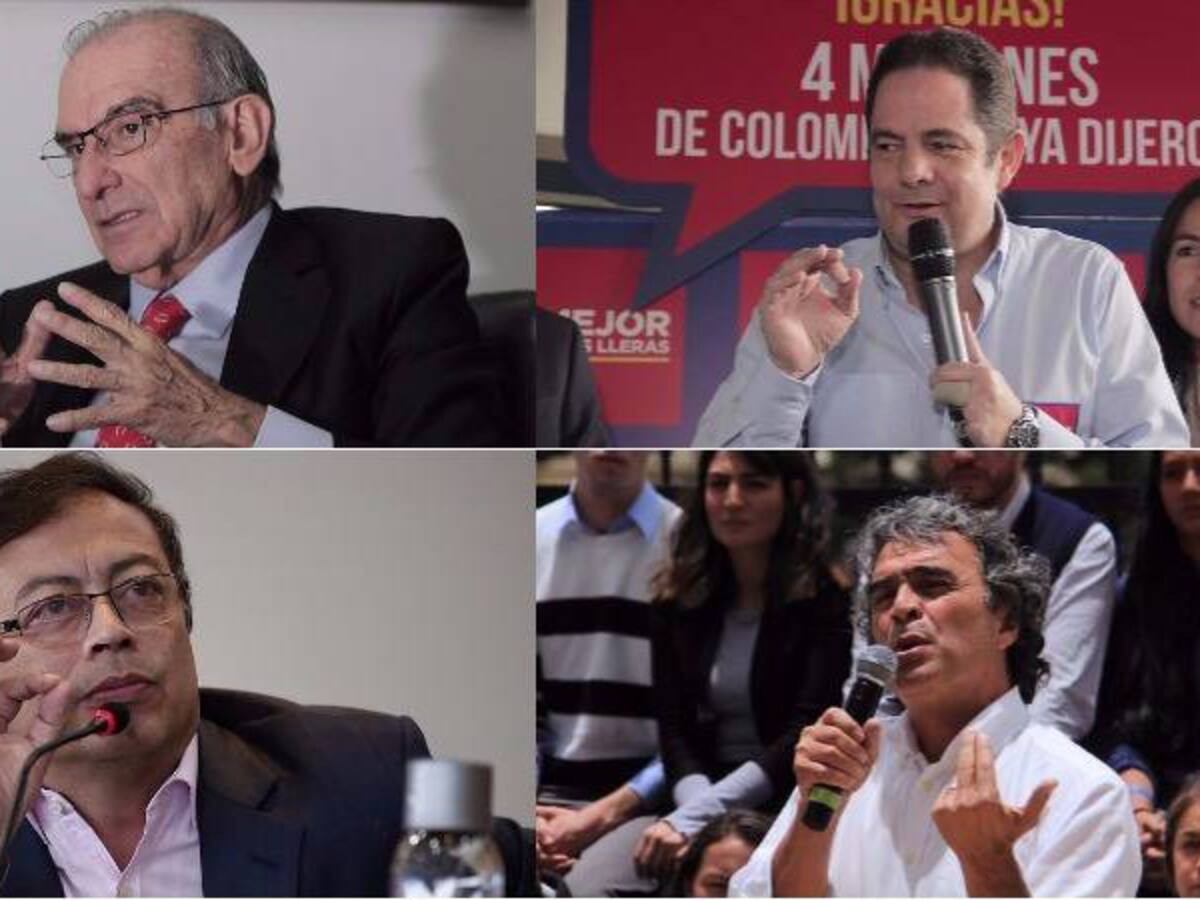 Así está la intención de voto para las presidenciales: encuesta para Caracol Radio y RED+ Noticias
