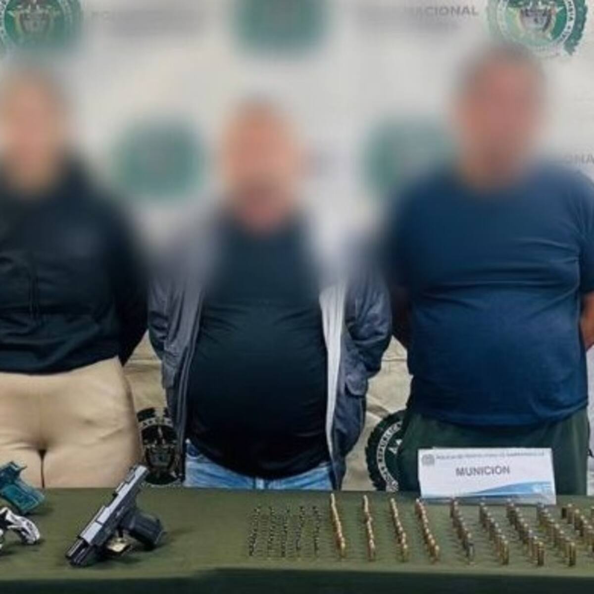 La Policía de Barranquilla incauta armas y municiones de ‘Los Costeños’: tres fueron capturados