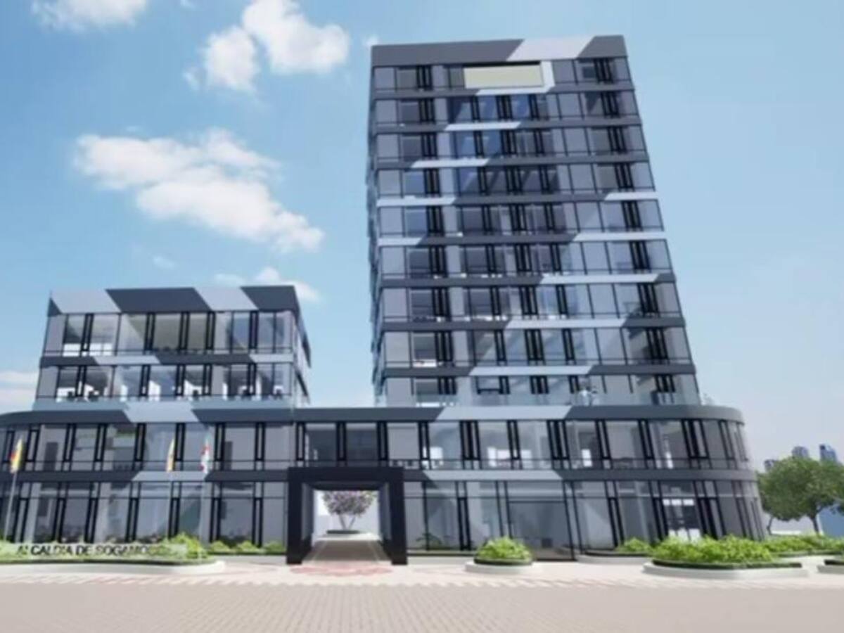 Sogamoso da luz verde a su nuevo edificio administrativo: una obra de 11 pisos y más de 11.000 m²