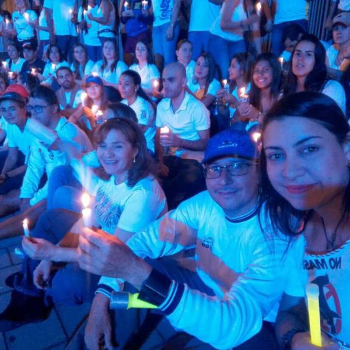Tunja hizo vigilia por la paz