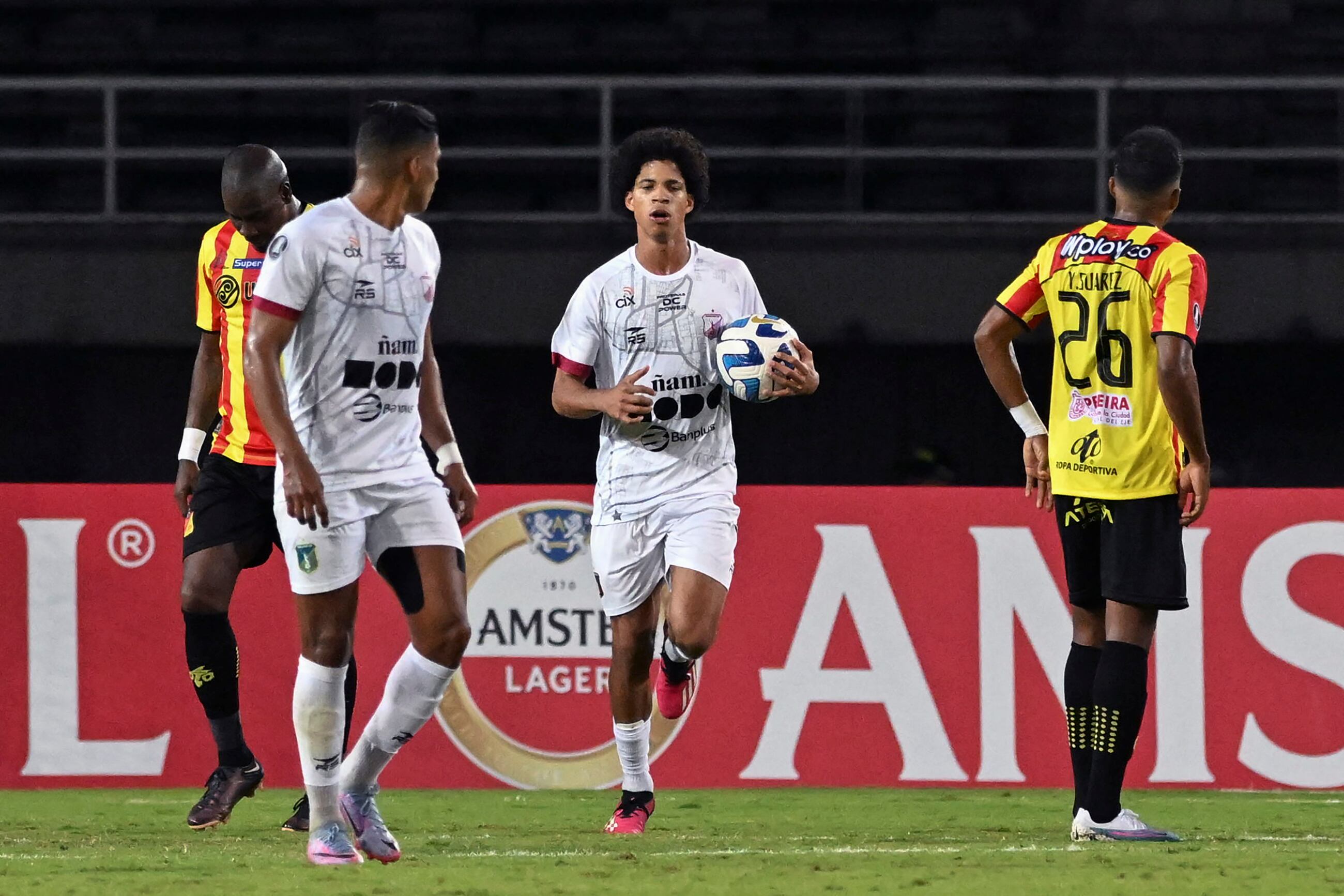 Deportivo Pereira no pudo con Monagas en Venezuela. (Photo by JOAQUIN SARMIENTO / AFP) (Photo by JOAQUIN SARMIENTO/AFP via Getty Images)