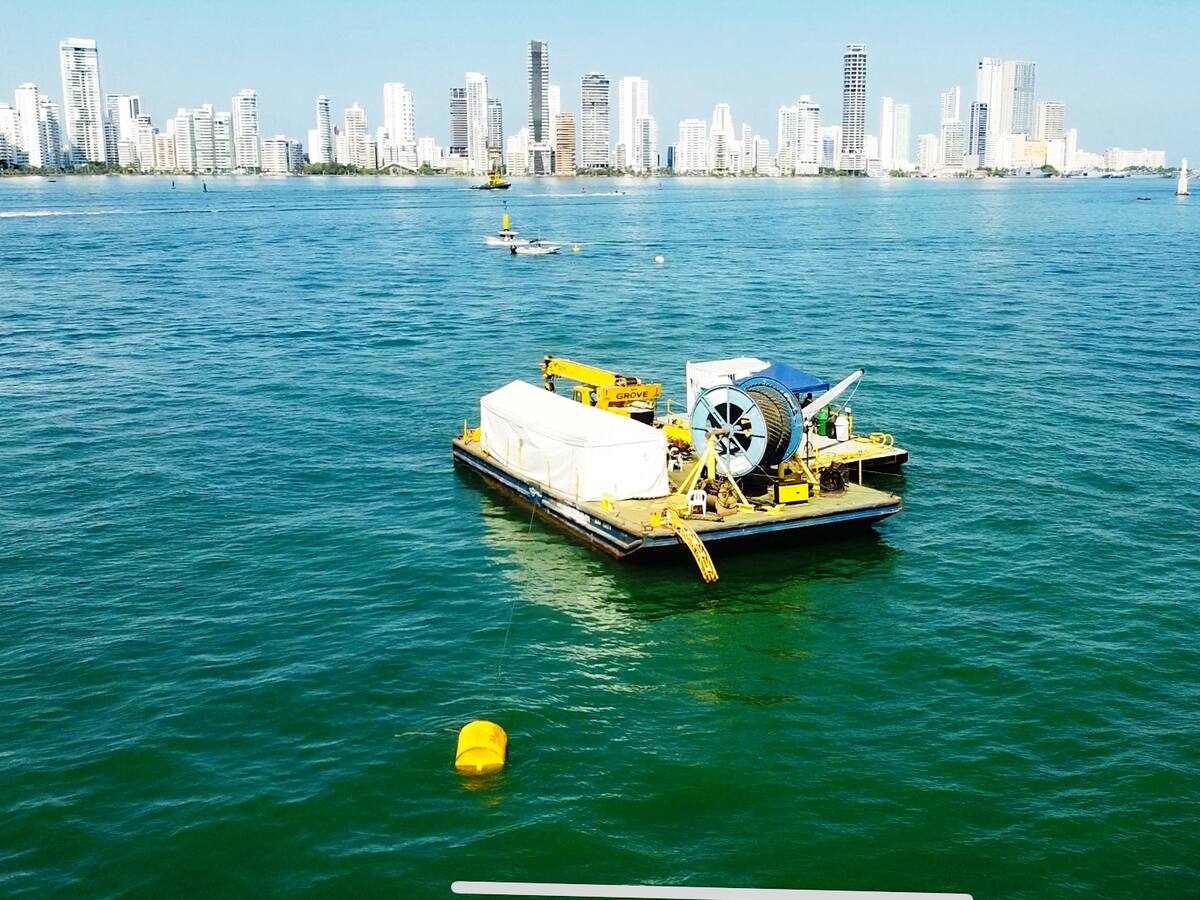Identifican afectaciones en infraestructura del cable submarino del sistema eléctrico de Cartagena