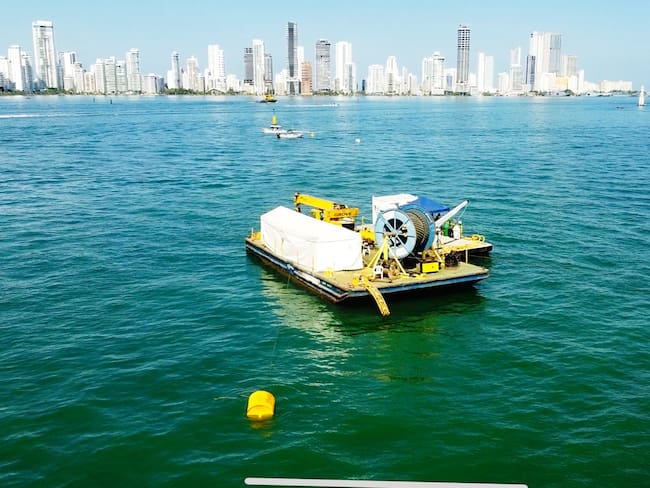 Identifican afectaciones en infraestructura del cable submarino del sistema eléctrico de Cartagena
