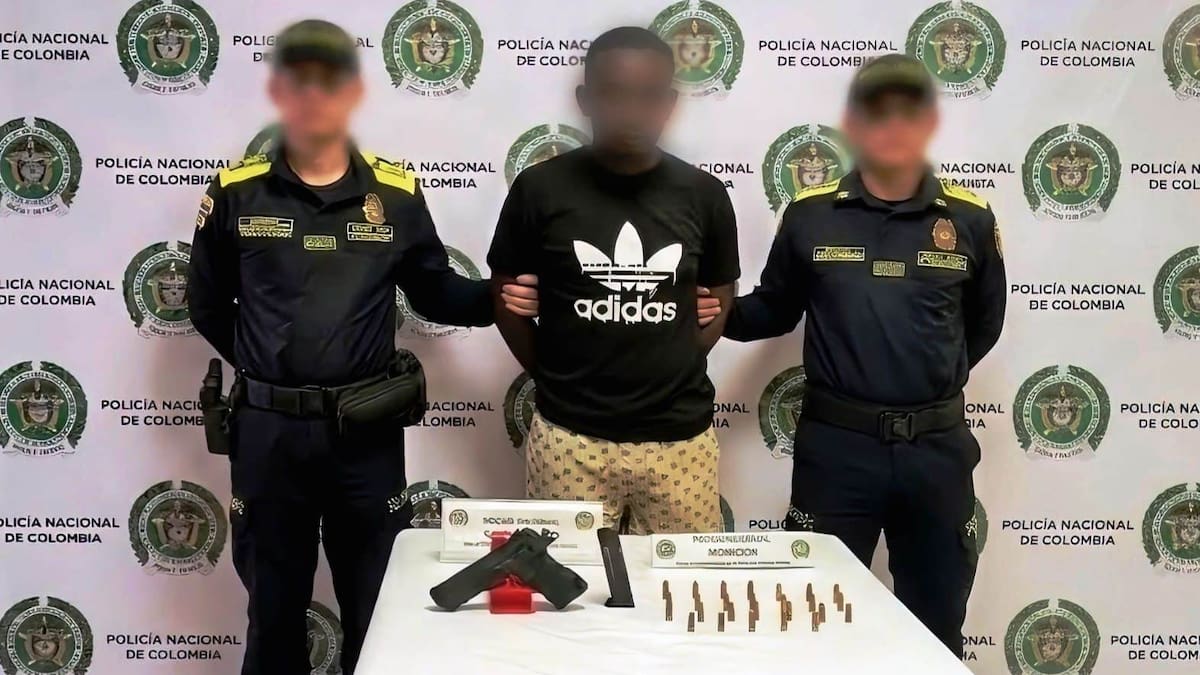 Capturado hombre investigado por presunta participación en un homicidio en el barrio Nelson Arango