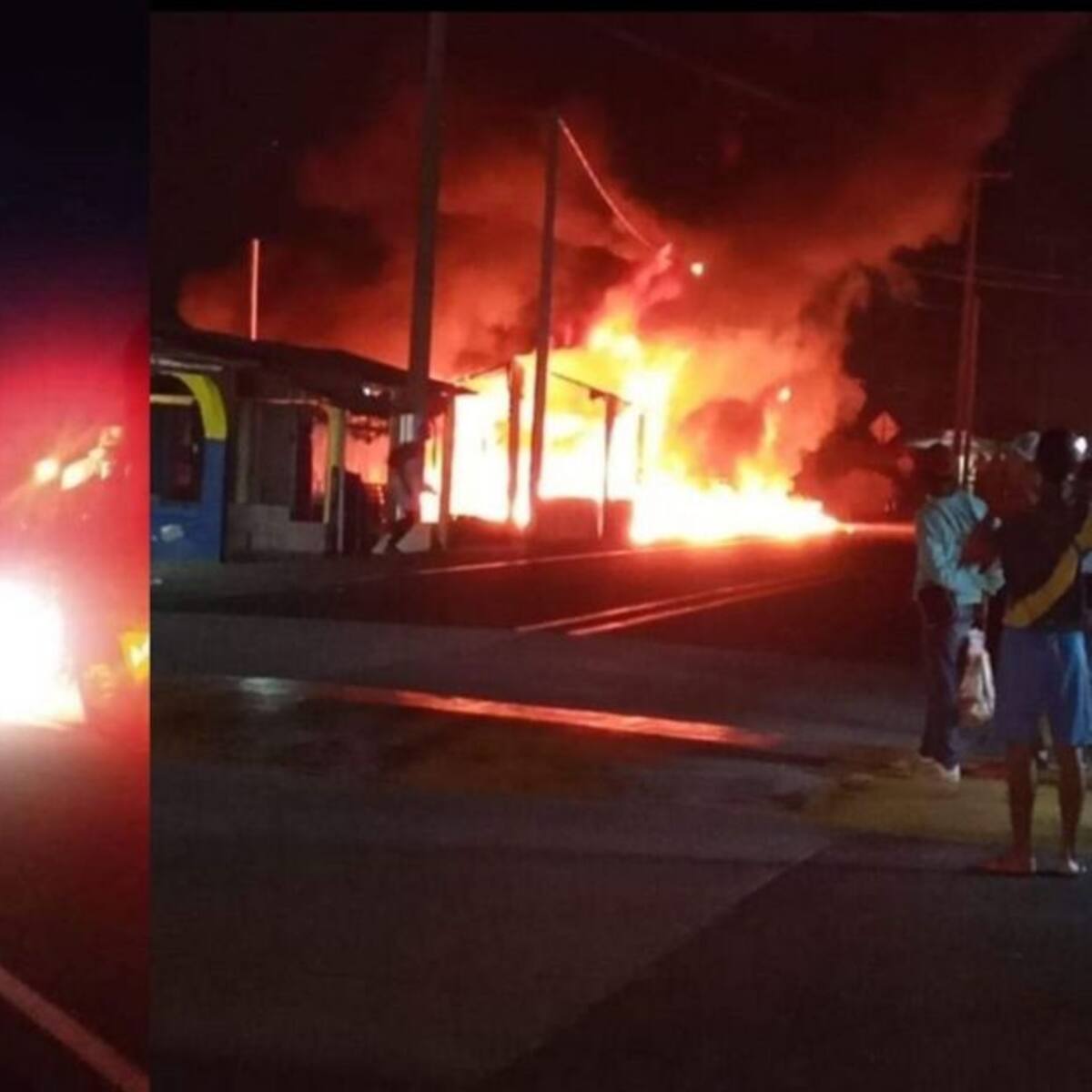 Incendio en Tasajera causó pánico entre sus habitantes