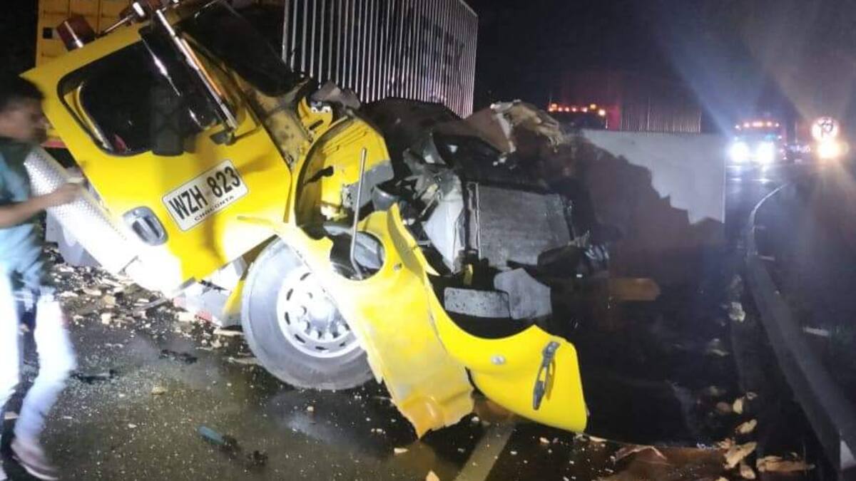 Tres muertos deja un trágico accidente en la troncal del Magdalena Medio santandereano