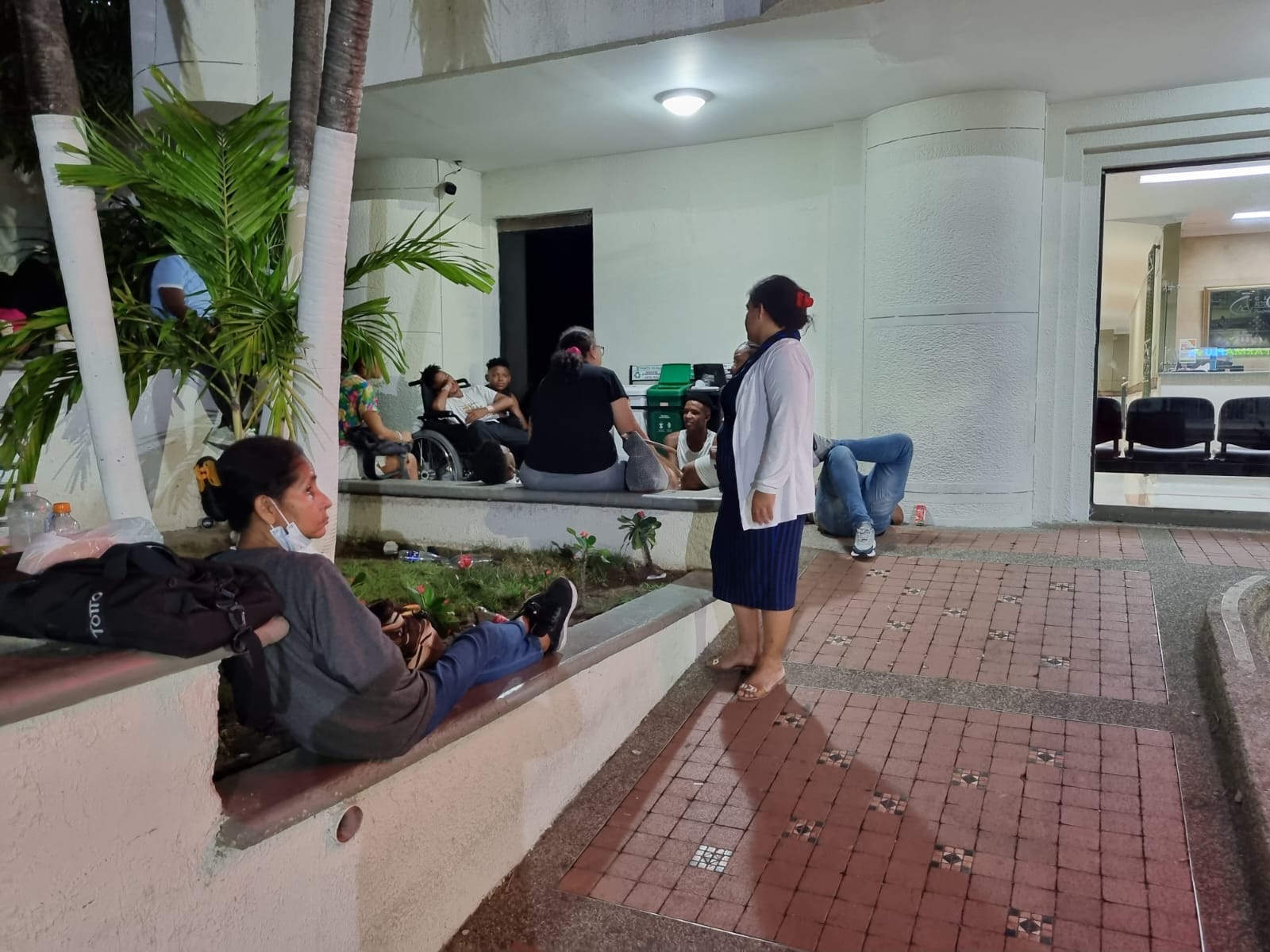 Clínica San Vicente en Barranquilla, donde permanecen los accidentados./ Foto: Caracol Radio