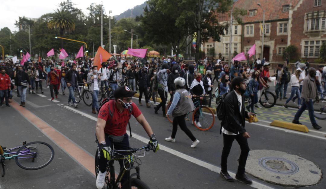 Movilizaciones en Bogotá