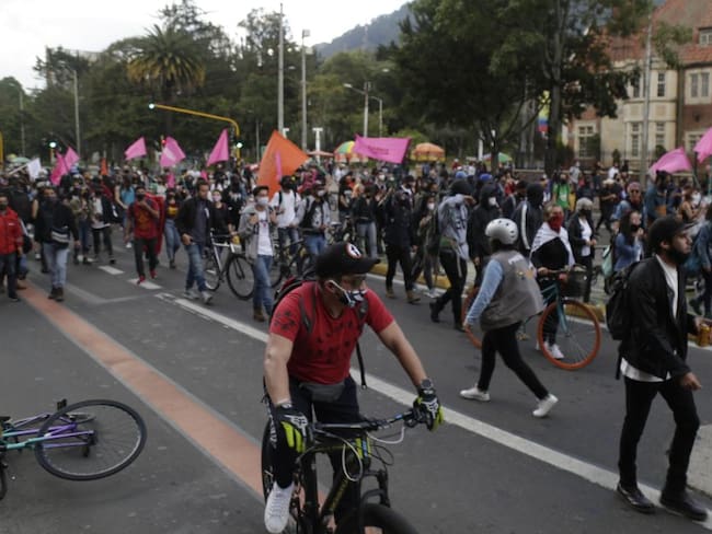 Movilizaciones en Bogotá