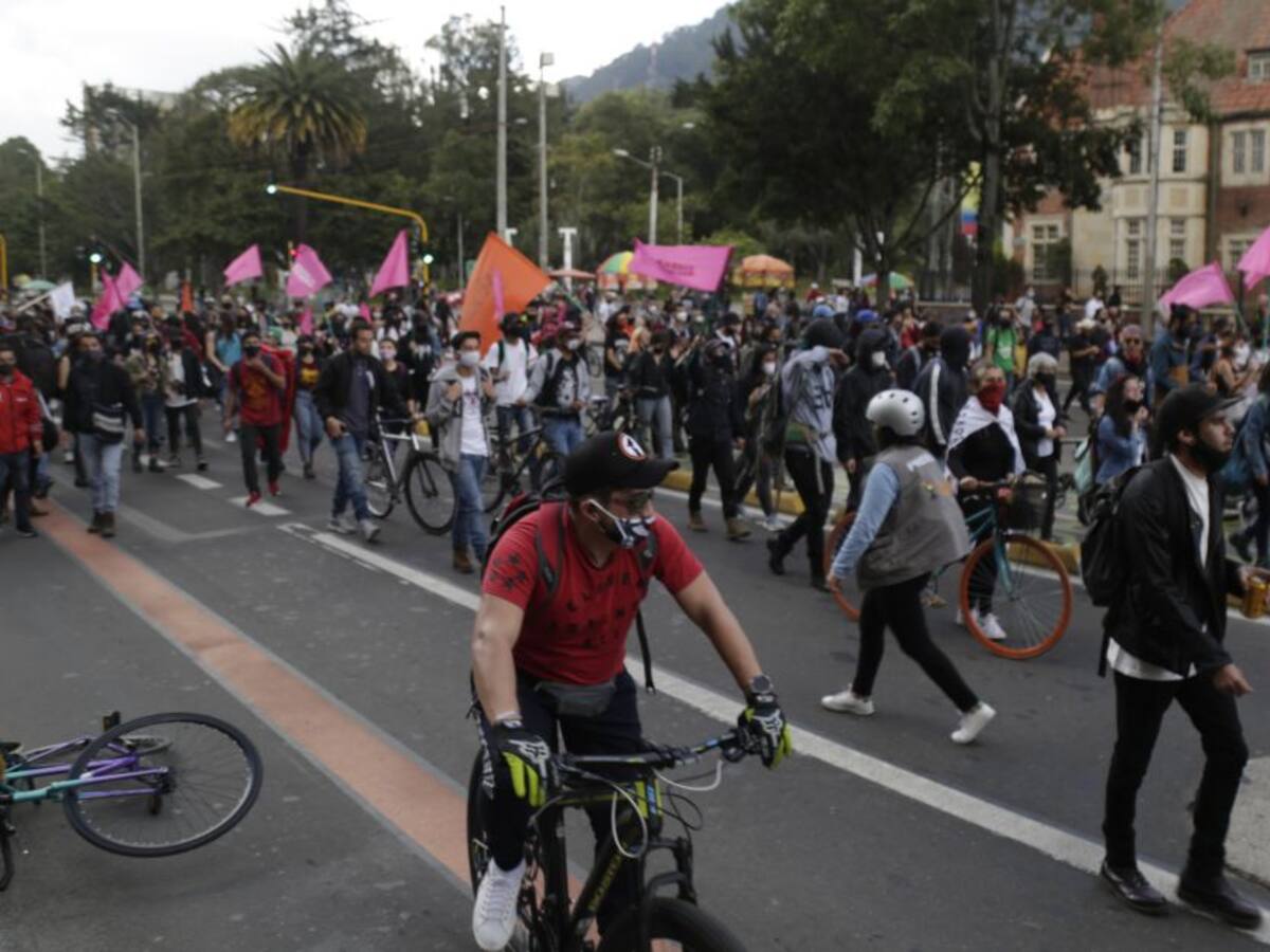 Con disturbios finalizan las marchas del 28 de abril