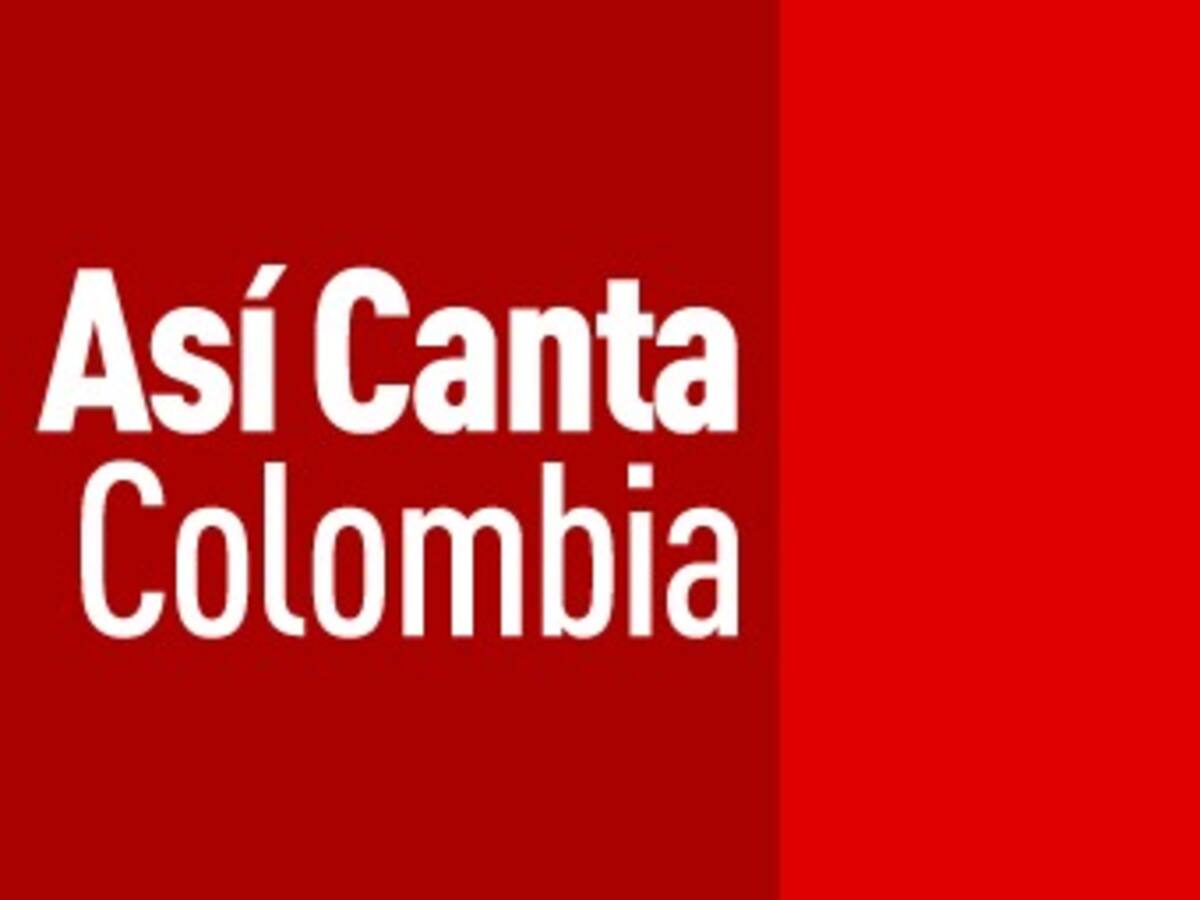 Así canta Colombia emisión 18 noviembre