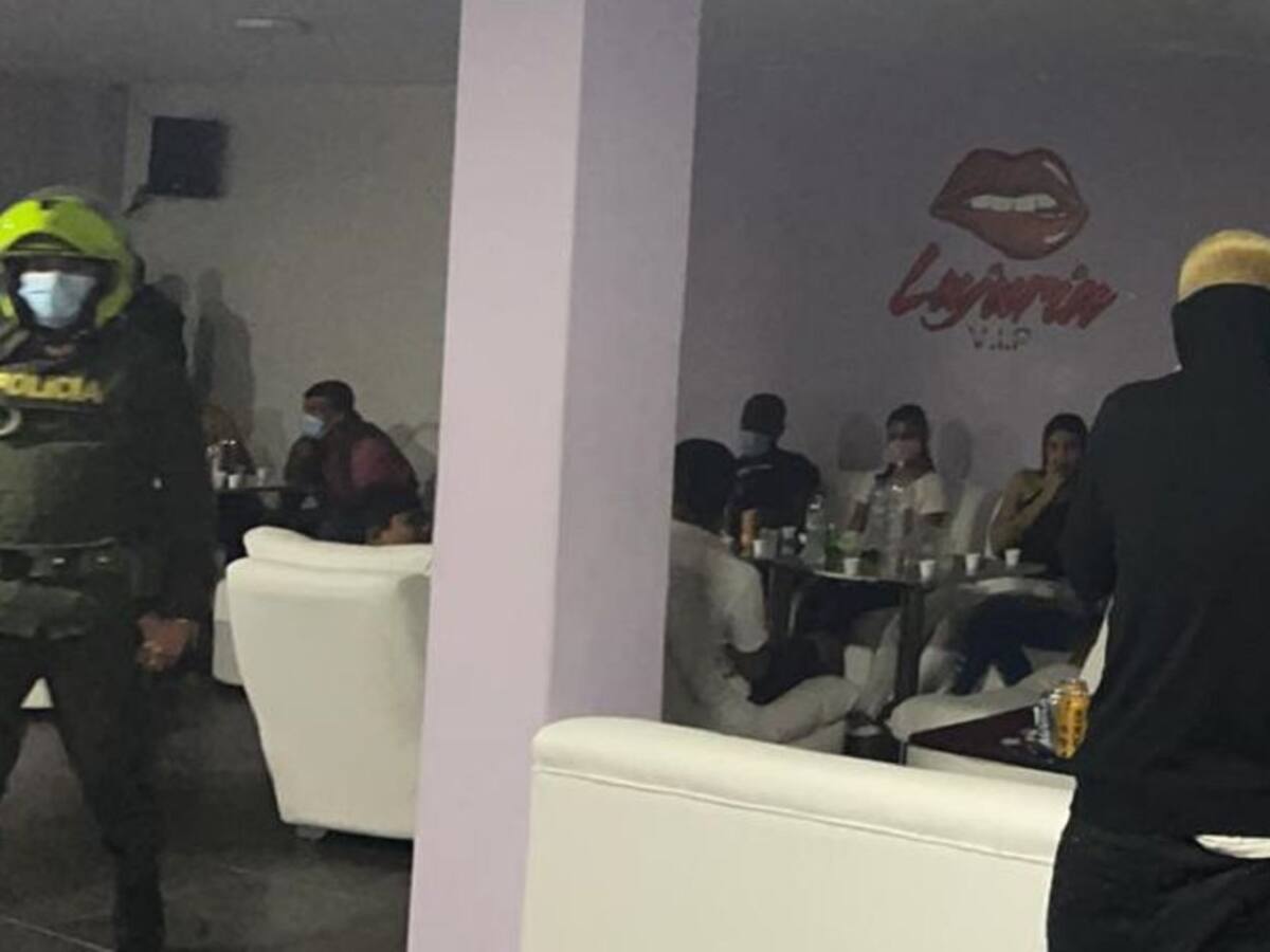 En medio de toque de queda, 60 personas estaban en discoteca en Palmira