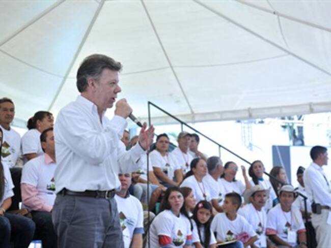 Santos destacó acercamientos entre alcalde Petro y gobernador de Cundinamarca