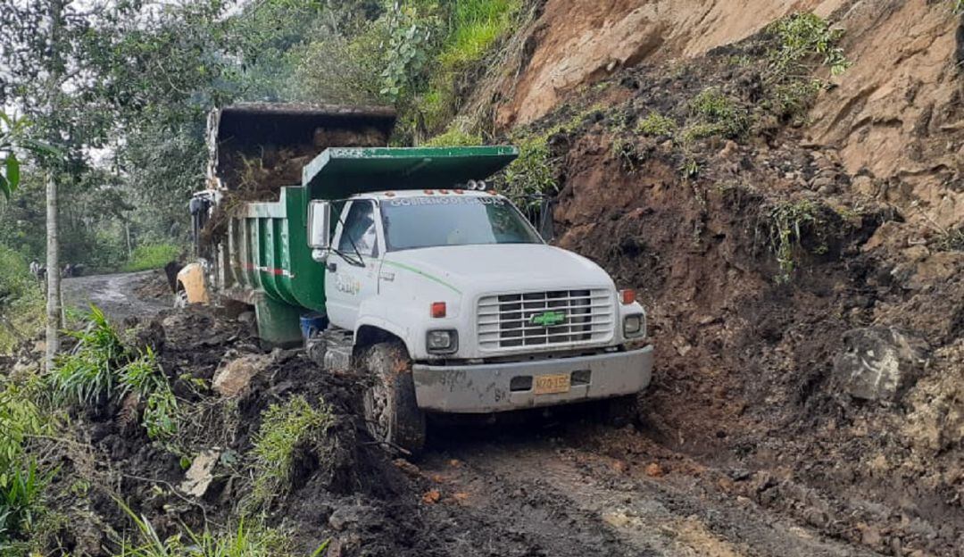 Afectaciones en vías