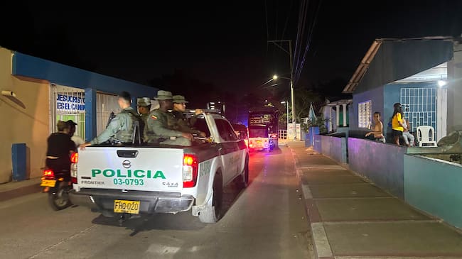 Los controles operativos de la Policía. Foto: cortesía MEBAR.