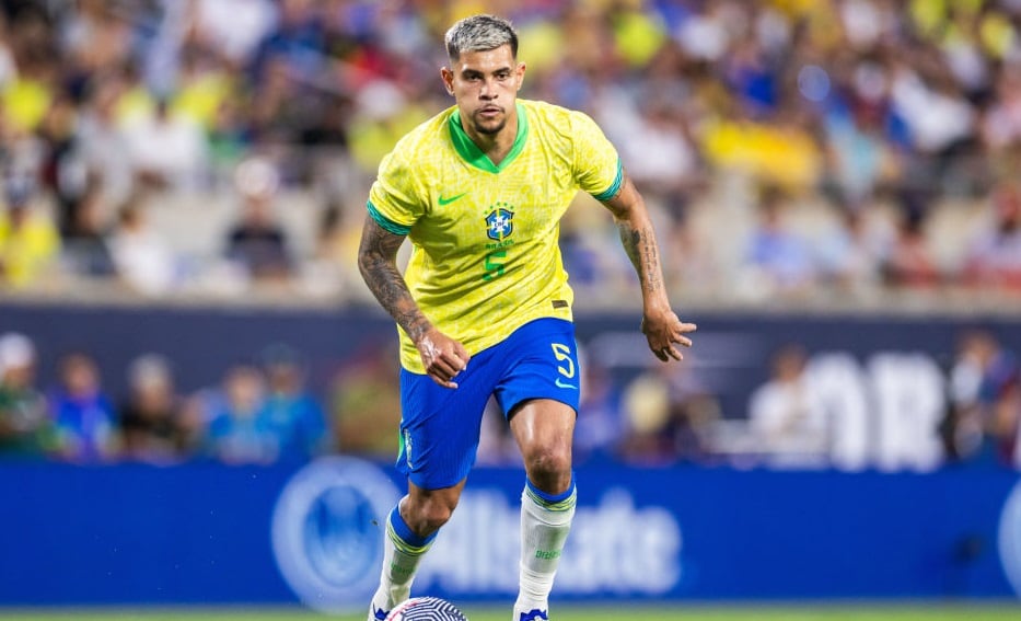 Bruno Guimaraes, jugador de la Selección de Brasil / Getty Images for USSF