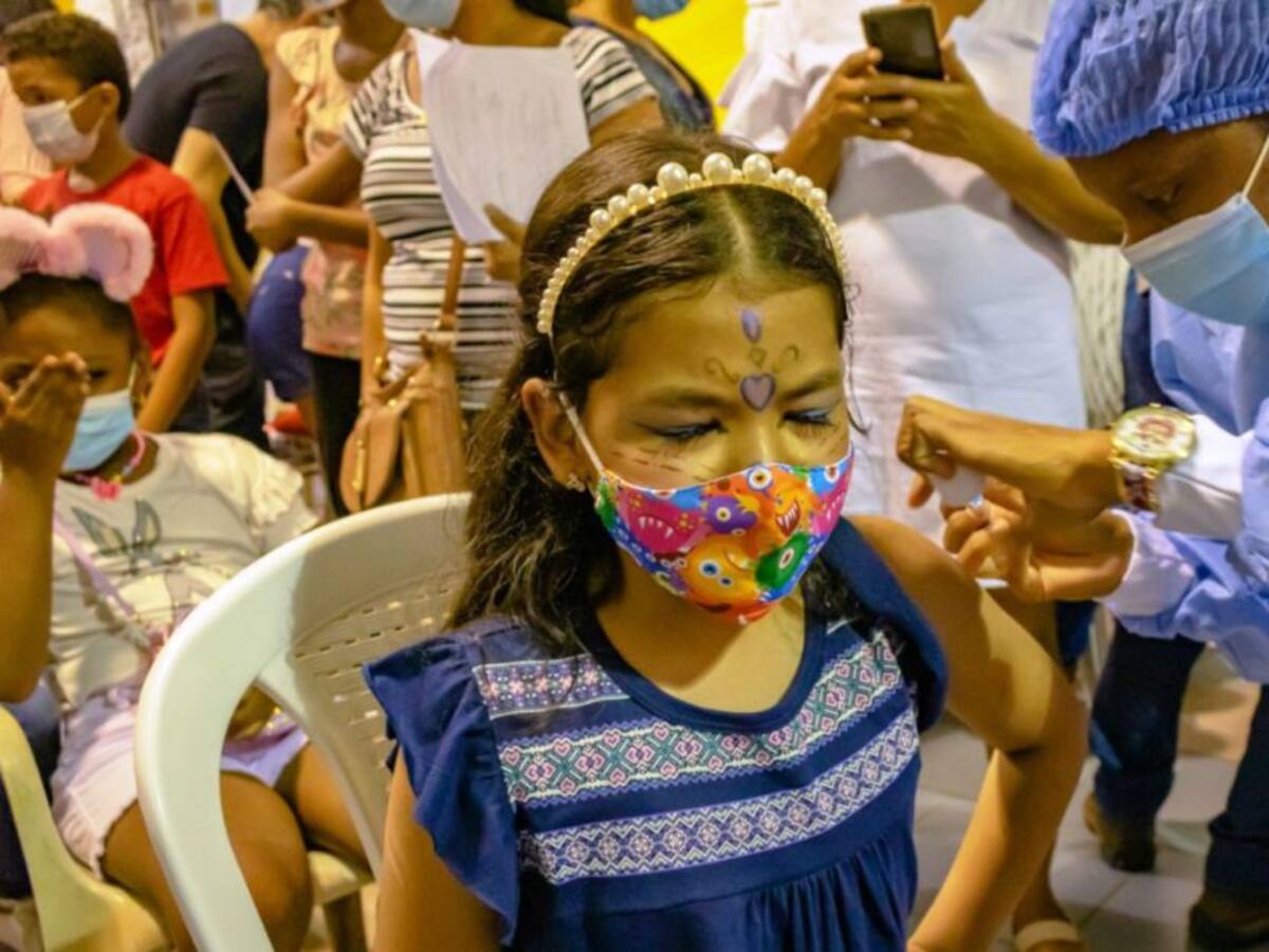 Masiva asistencia de niños al Vacu-Halloween en Cartagena