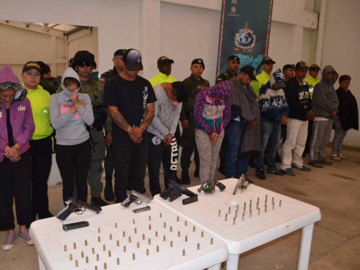 Capturada la banda Jaipera que manejaba el microtráfico en Urrao, Antioquia