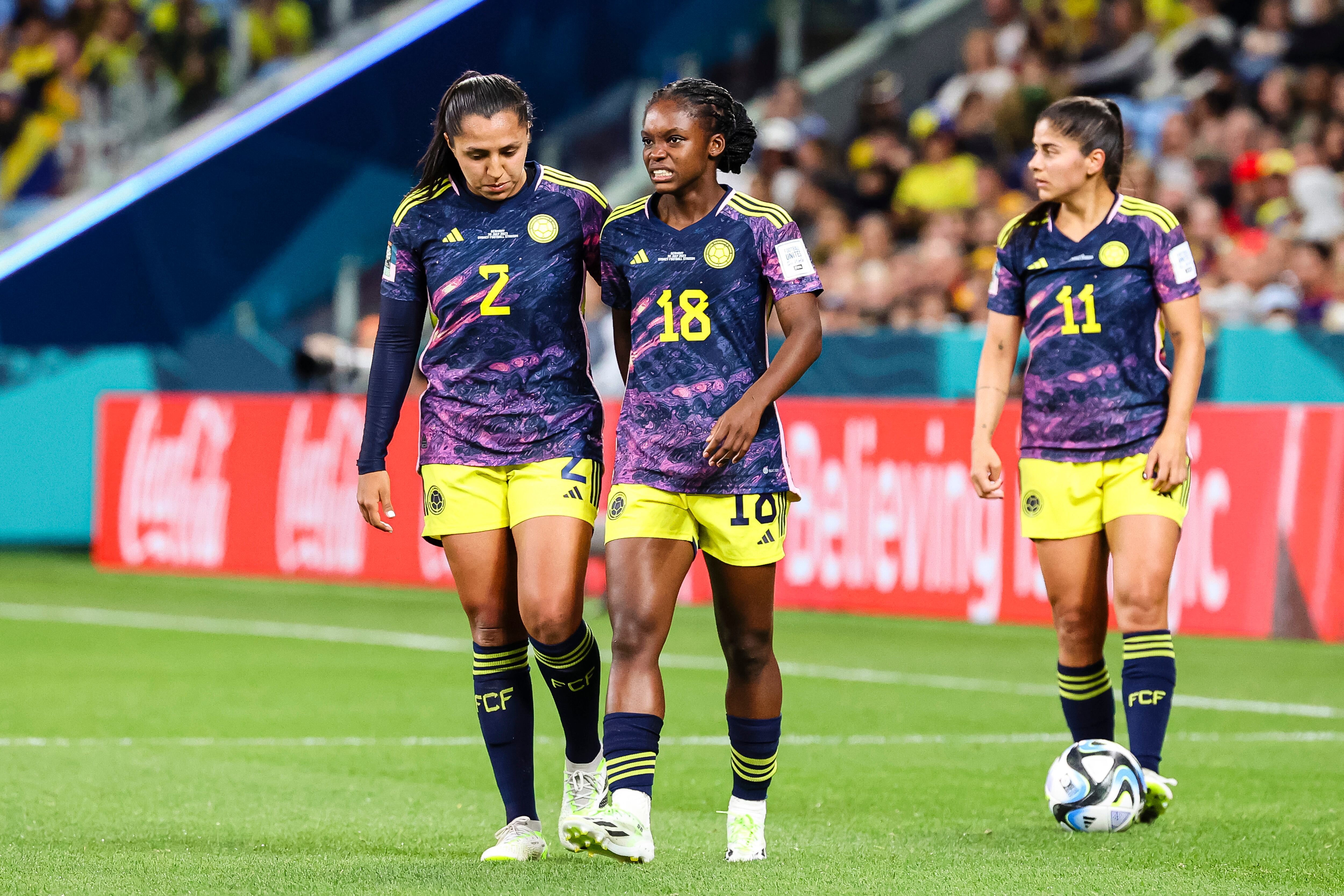 Selección Colombia Femenina en el Mundial de Australia y Nueva Zelanda. (Photo by Patricia Pérez Ferraro/Eurasia Sport Images/Getty Images)