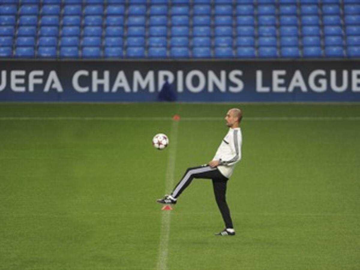 Bayern Múnich entrena en casa del Manchester City