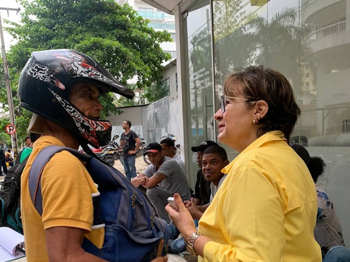 Mery Luz Londoño sigue socializando su proyecto político a la Alcaldía de Cartagena
