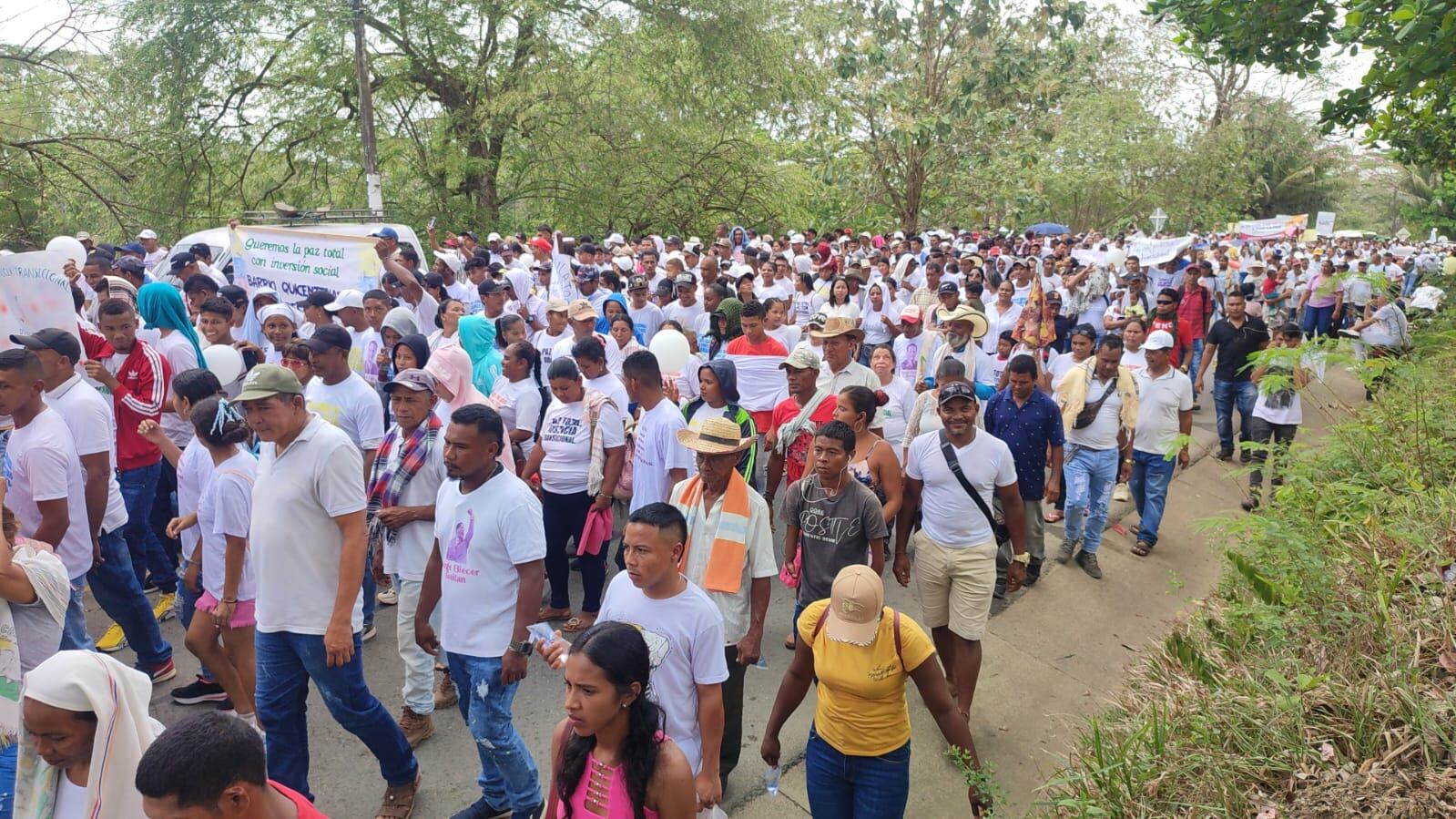 Marcha víctimas Urabá- Foto Yeison Rojas