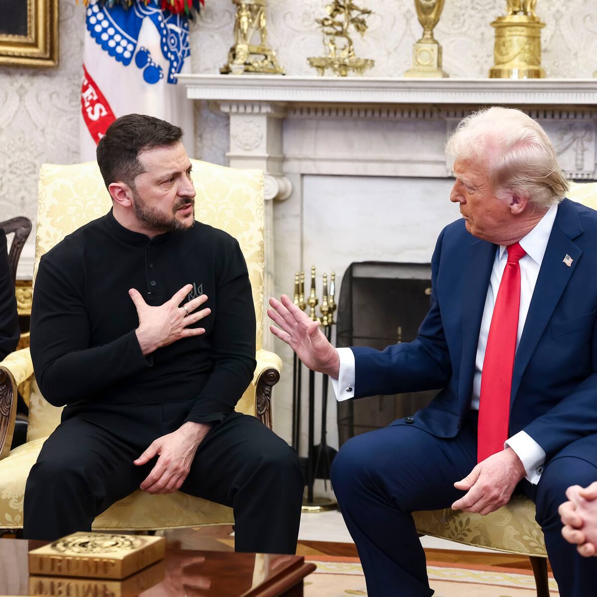 Trump: “Zelensky no está listo para la paz si Estados Unidos está involucrado”