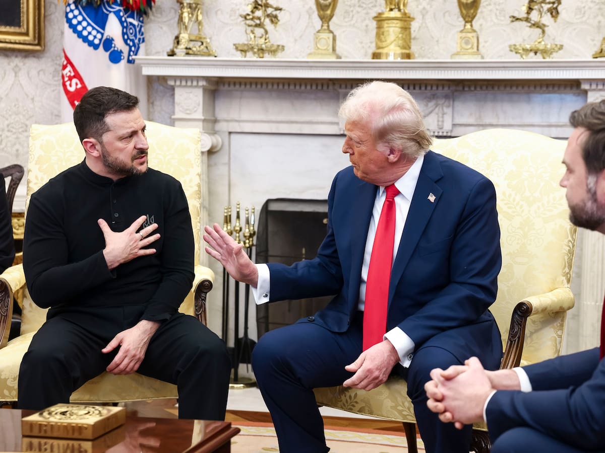 Trump: “Zelensky no está listo para la paz si Estados Unidos está involucrado”