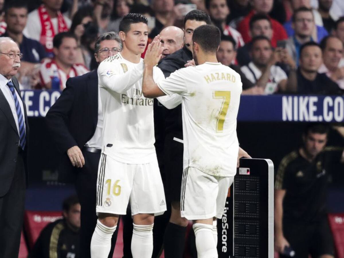 ¿Oportunidad para James? Eden Hazard será baja por una fisura en el peroné