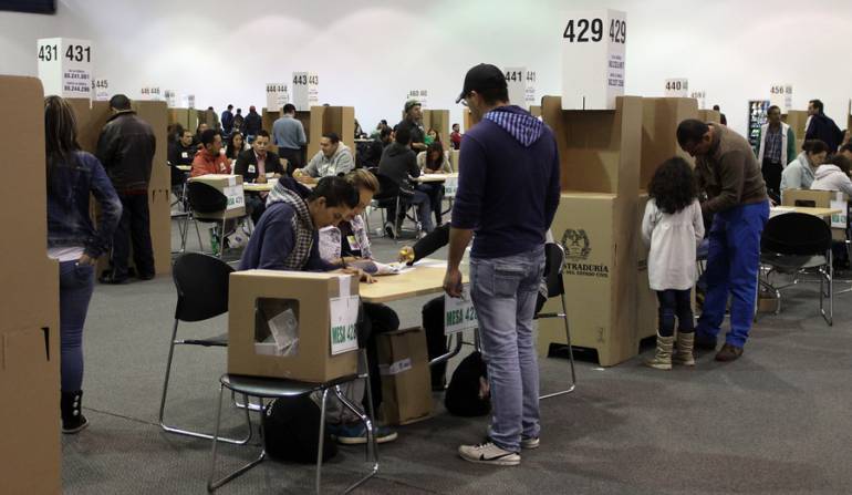 La Registraduría ya tiene dispuesta la logística para la jornada.