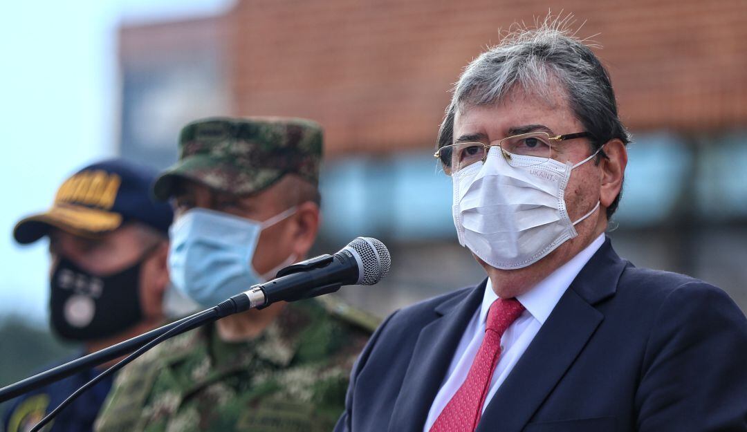 El ministro de Defensa, Carlos Holmes Trujillo.