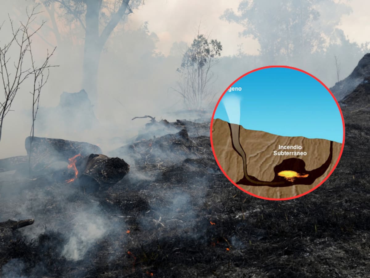 Incendios subterráneos: ¿Qué son y cómo se propagan? Expertos explican este raro fenómeno